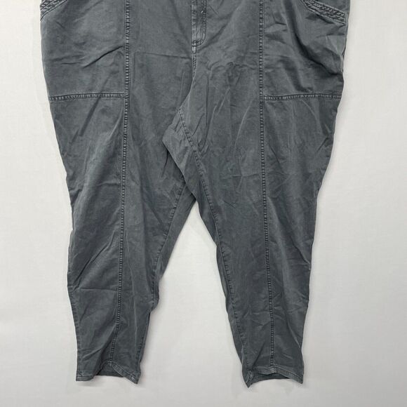 NWT Old Navy Women High Rise Utility Pants Size XXL 2XL Gray B328 -4 - Picture 16 of 16